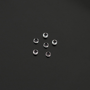 3mm Dia 2mm FL Molded Glass Aspheric Lens