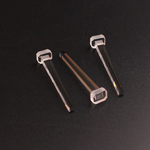 Optical glass glued rods